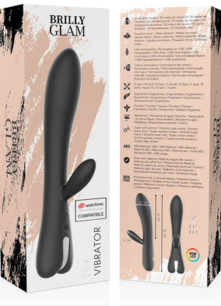 BRILLY GLAM - ERIK VIBRATOR - WATCHME KOMPATIBEL - MIT DRAHTLOSER TECHNOLOGIE - Rabbit-Vibratoren