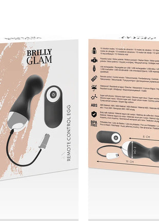 BRILLY GLAM - IAN - MIT FERNBEDIENUNG - Vibrierendes Ei
