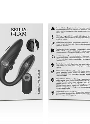 BRILLY GLAM- PAAR MIT PULSIERENDER UND VIBRIERENDER FERNBEDIENUNG - Paar-Vibrator
