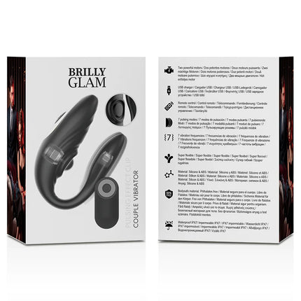 BRILLY GLAM- PAAR MIT PULSIERENDER UND VIBRIERENDER FERNBEDIENUNG - Paar-Vibrator