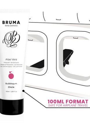 BRUMA - ALOE VERA GLEITGEL BUBBLEGUM GESCHMACK 100 ML - Gleitgel mit Geschmack