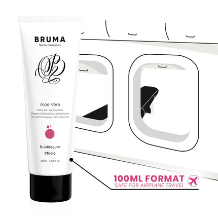 BRUMA - ALOE VERA GLEITGEL BUBBLEGUM GESCHMACK 100 ML - Gleitgel mit Geschmack