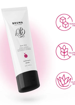 BRUMA - ALOE VERA GLEITGEL BUBBLEGUM GESCHMACK 100 ML - Gleitgel mit Geschmack