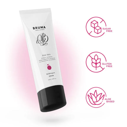 BRUMA - ALOE VERA GLEITGEL BUBBLEGUM GESCHMACK 100 ML - Gleitgel mit Geschmack