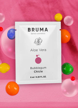 BRUMA - ALOE VERA GLEITGEL BUBBLEGUM GESCHMACK 6 ML - Gleitgel mit Geschmack