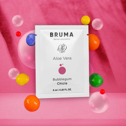 BRUMA - ALOE VERA GLEITGEL BUBBLEGUM GESCHMACK 6 ML - Gleitgel mit Geschmack