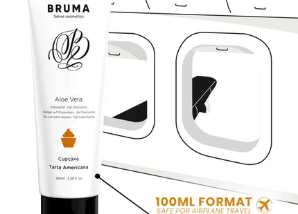 BRUMA - ALOE VERA GLEITGEL CUPCAKE-GESCHMACK 100 ML - Gleitgel mit Geschmack