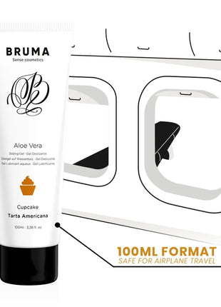 BRUMA - ALOE VERA GLEITGEL CUPCAKE-GESCHMACK 100 ML - Gleitgel mit Geschmack