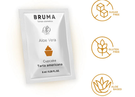 BRUMA - ALOE VERA GLEITGEL CUPCAKE-GESCHMACK 6 ML - Gleitgel mit Geschmack