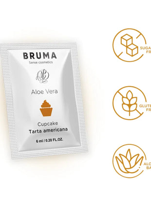 BRUMA - ALOE VERA GLEITGEL CUPCAKE-GESCHMACK 6 ML - Gleitgel mit Geschmack