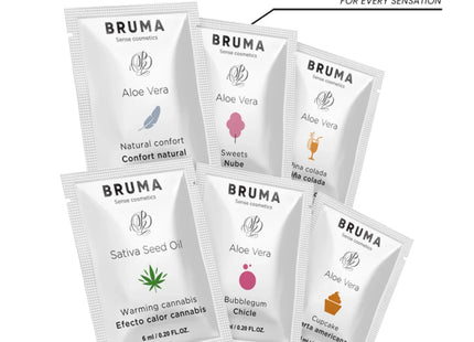 BRUMA - ALOE VERA GLEITGEL CUPCAKE-GESCHMACK 6 ML - Gleitgel mit Geschmack