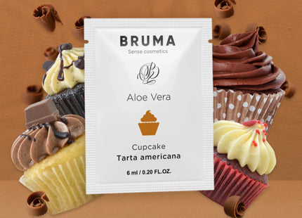 BRUMA - ALOE VERA GLEITGEL CUPCAKE-GESCHMACK 6 ML - Gleitgel mit Geschmack