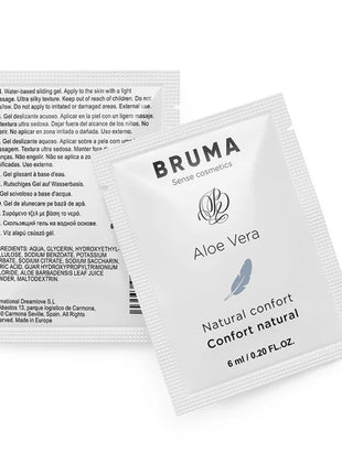 BRUMA - ALOE VERA GLEITGEL NATÜRLICHER KOMFORT 6 ML - Gleitgel