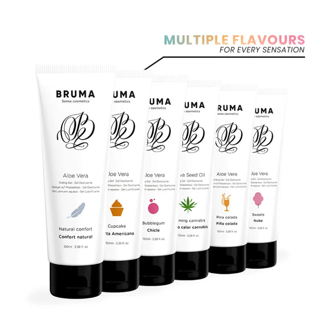 BRUMA - ALOE VERA GLEITGEL PINA COLADA GESCHMACK 100 ML - Gleitgel mit Geschmack