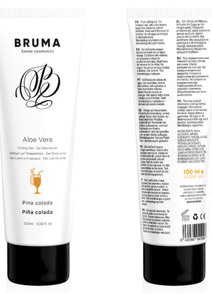 BRUMA - ALOE VERA GLEITGEL PINA COLADA GESCHMACK 100 ML - Gleitgel mit Geschmack
