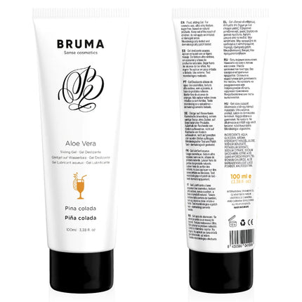BRUMA - ALOE VERA GLEITGEL PINA COLADA GESCHMACK 100 ML - Gleitgel mit Geschmack