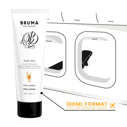 BRUMA - ALOE VERA GLEITGEL PINA COLADA GESCHMACK 100 ML - Gleitgel mit Geschmack