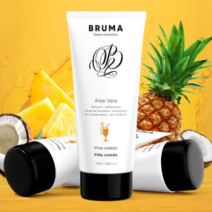 BRUMA - ALOE VERA GLEITGEL PINA COLADA GESCHMACK 100 ML - Gleitgel mit Geschmack