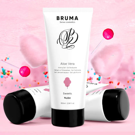 BRUMA - ALOE VERA GLEITGEL ZUCKERWATTE GESCHMACK 100 ML - Gleitgel mit Geschmack
