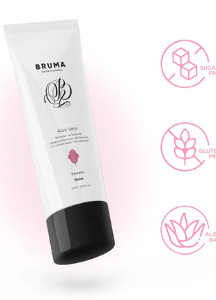 BRUMA - ALOE VERA GLEITGEL ZUCKERWATTE GESCHMACK 100 ML - Gleitgel mit Geschmack