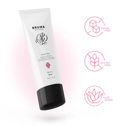 BRUMA - ALOE VERA GLEITGEL ZUCKERWATTE GESCHMACK 100 ML - Gleitgel mit Geschmack