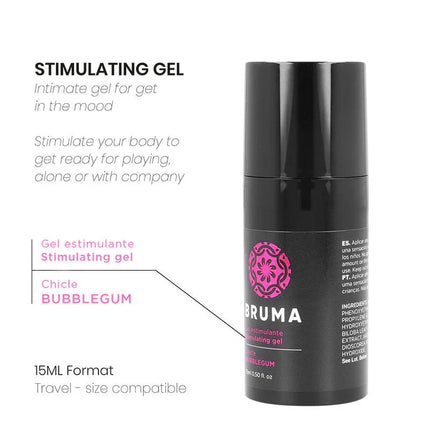 BRUMA - BUBBLEGUM GESCHMACK STIMULIERENDER BALSAM 15 ML - Orgasmusverstärker
