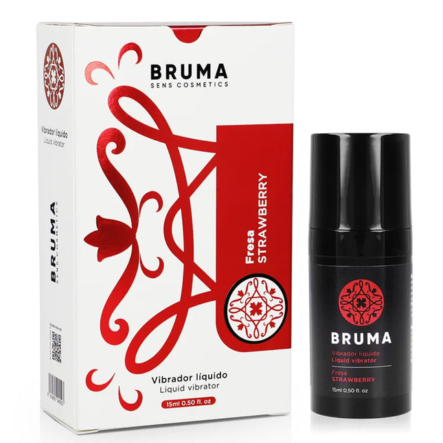 BRUMA - FLÜSSIGER VIBRATOR ULTRA GLEITEND ERDBEERE 15 ML - Vibrationseffekt