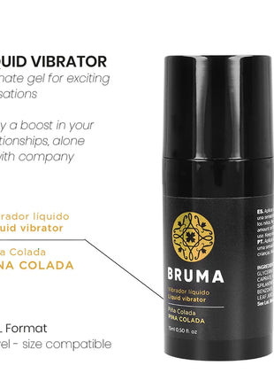 BRUMA - FLÜSSIGER VIBRATOR ULTRA GLEITEND PINA COLADA 15 ML