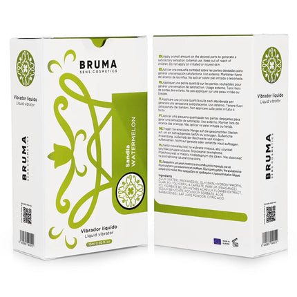 BRUMA - FLÜSSIGER VIBRATOR ULTRA GLEITENDE WASSERMELONE 15 ML - Vibrationseffekt