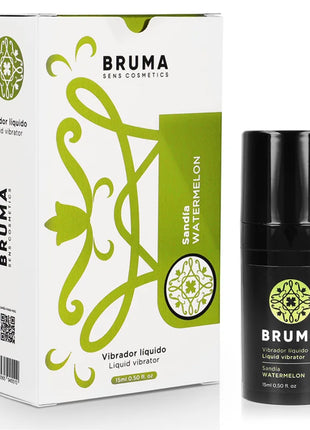 BRUMA - FLÜSSIGER VIBRATOR ULTRA GLEITENDE WASSERMELONE 15 ML - Vibrationseffekt