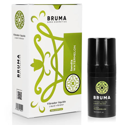 BRUMA - FLÜSSIGER VIBRATOR ULTRA GLEITENDE WASSERMELONE 15 ML - Vibrationseffekt