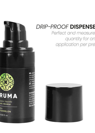 BRUMA - FLÜSSIGER VIBRATOR ULTRA GLEITENDE WASSERMELONE 15 ML - Vibrationseffekt