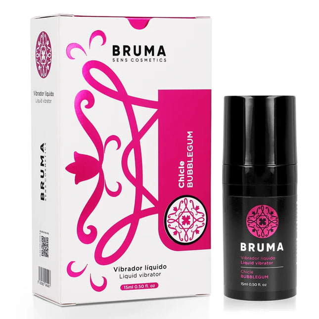 BRUMA - FLÜSSIGER VIBRATOR ULTRA SLIDING BUBBLEGUM 15 ML - Vibrationseffekt