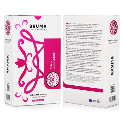 BRUMA - FLÜSSIGER VIBRATOR ULTRA SLIDING BUBBLEGUM 15 ML - Vibrationseffekt