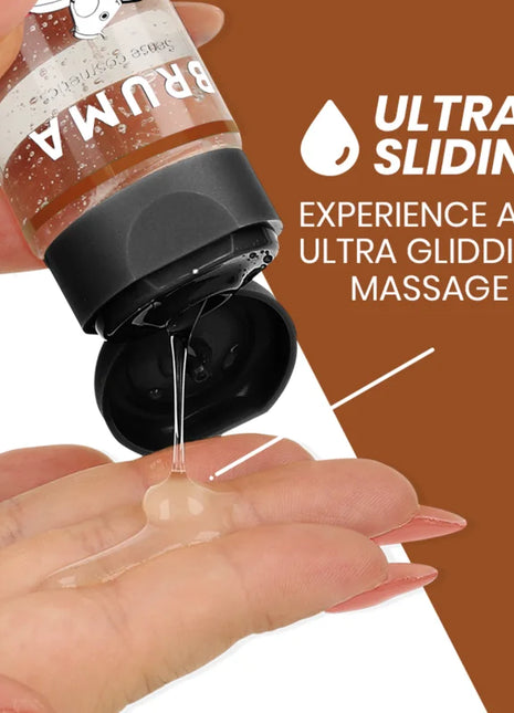 BRUMA - PREMIUM-MASSAGEÖL MIT WÄRMEEFFEKT CUPCAKE-GESCHMACK 3 IN 1 - 100 ML