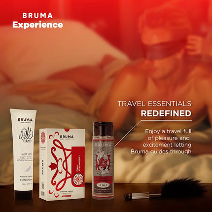 BRUMA XPERIENCE - SÜSSE ERDBEERE VIBRO-ORGASMISCHES VERSUCHUNGSSET