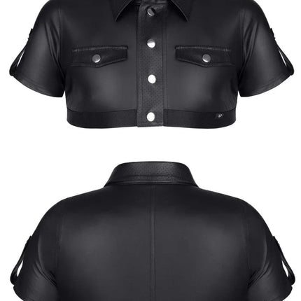 Brust T-Shirt BOAlexander001 schwarz von RFP Bad Officer - S / Black - Herren-Shirt