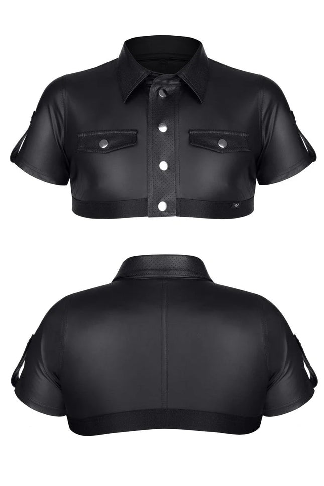 Brust T-Shirt BOAlexander001 schwarz von RFP Bad Officer - S / Black - Herren-Shirt