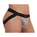BURN - 001 JOCK GLÄNZEND BEIGE / SCHWARZ S - S