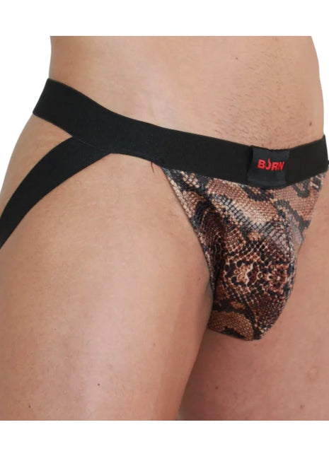 BURN - 002 JOCK SNAKE SCHWARZ S - M
