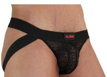 BURN - 005 JOCK LINGERIE SCHWARZ S - M