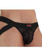 BURN - 005 JOCK LINGERIE SCHWARZ S - S