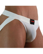 BURN - 007 JOCK LYCRA WEISS S - S
