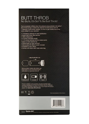 BUTT THROB P-PUNKT-STIMULATOR - Analplug