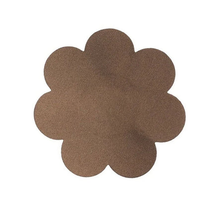 BYE-BRA - BODY CINTA 5 M X 6.5 CM + 3 PARES DE PEZONERAS MARRON - BH Accessories
