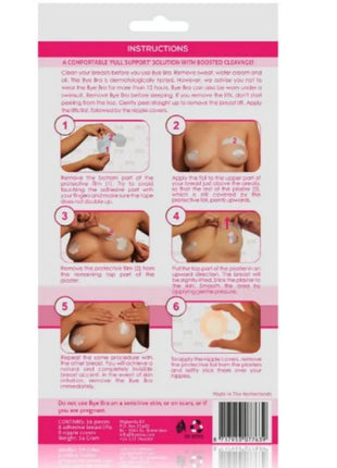 BYE-BRA - BRUSTVERBESSERUNG + SEIDEN NIPPEL ABDECKUNG CUP A/C - Nippelcover