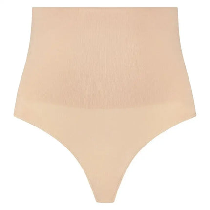 BYE-BRA - NAHTLOSER GÜRTEL STIL TANGA SCHWARZ GRÖSSE S - Hohes Höschen