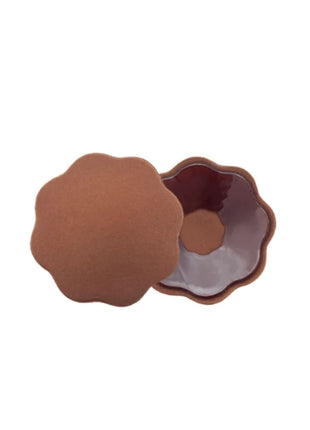 BYE-BRA - PEZONERAS REUTILIZABLES 2 UDS MARRON - Nippelcover