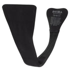 Bye-bra tanga adhesivo negro talla única con tiras de gel de silicona para delantera y trasera suave y minimalista