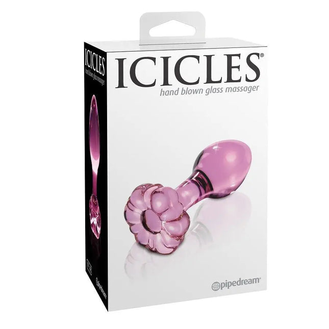 ICICLES - N. 48 KRISTALLMASSAGER - Glas Analplug